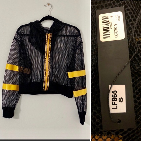 New! LF super sexy mesh jacket NWT - Picture 3 of 4